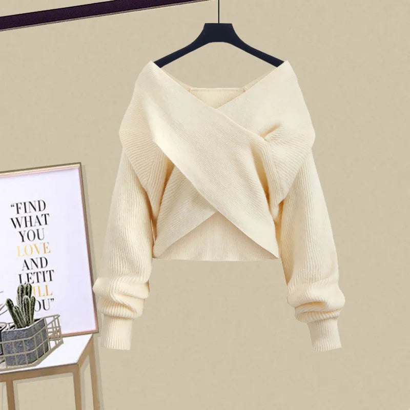 Klaudia | Einfacher und stilvoller Winterpullover