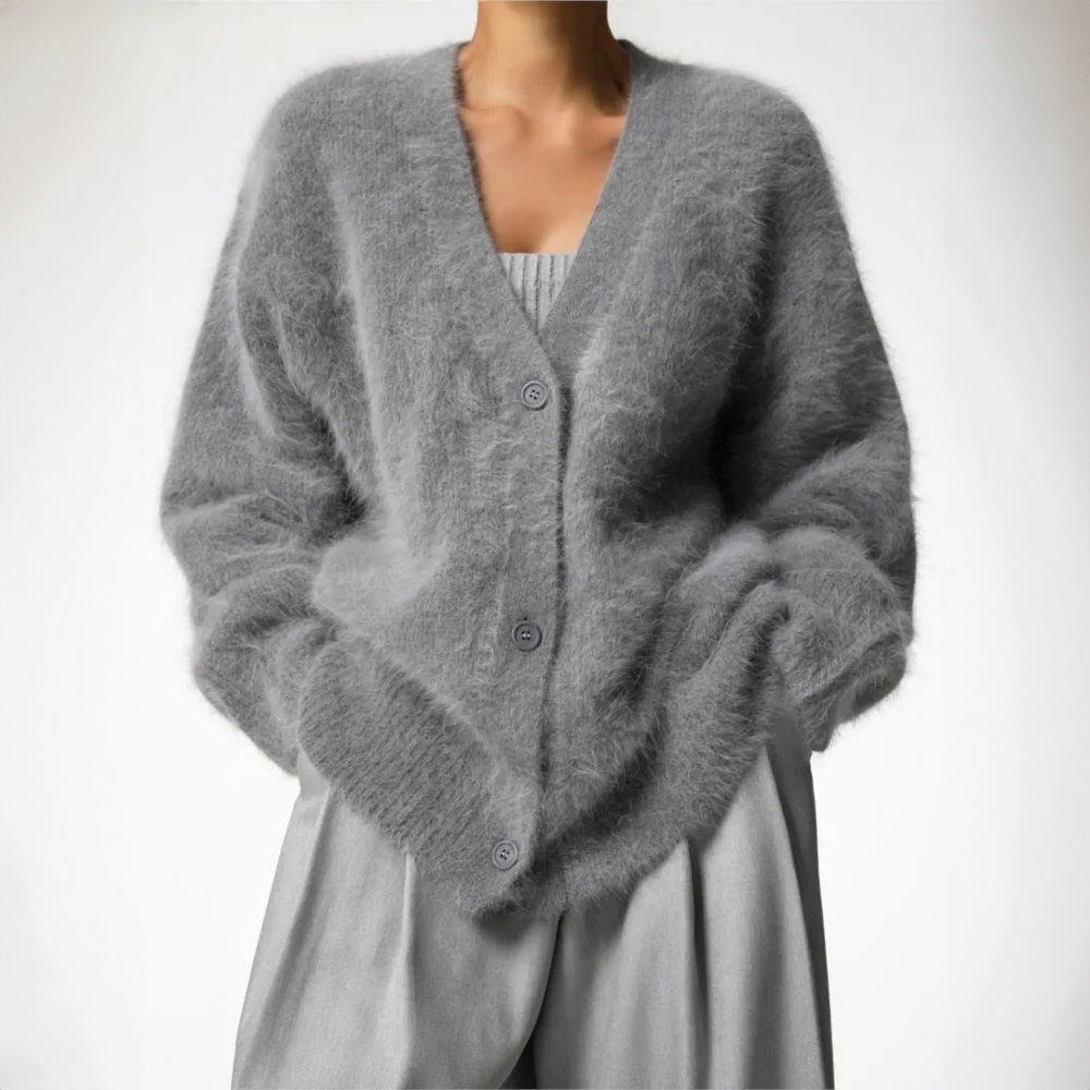 Clara | Luxuriöser Woll-Cardigan – Clara Couture-Kollektion