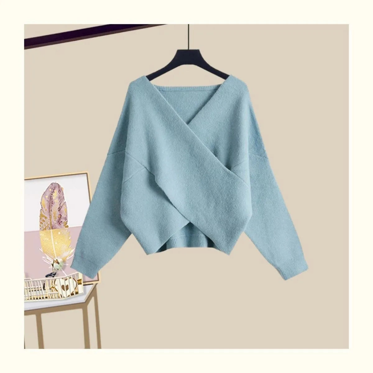 Klaudia | Einfacher und stilvoller Winterpullover