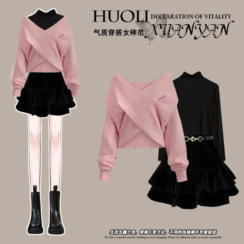 Klaudia | Einfacher und stilvoller Winterpullover