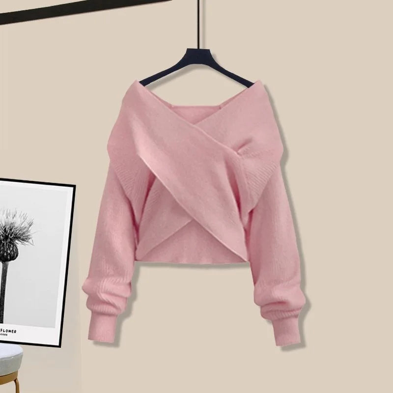 Klaudia | Einfacher und stilvoller Winterpullover