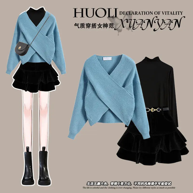 Klaudia | Einfacher und stilvoller Winterpullover
