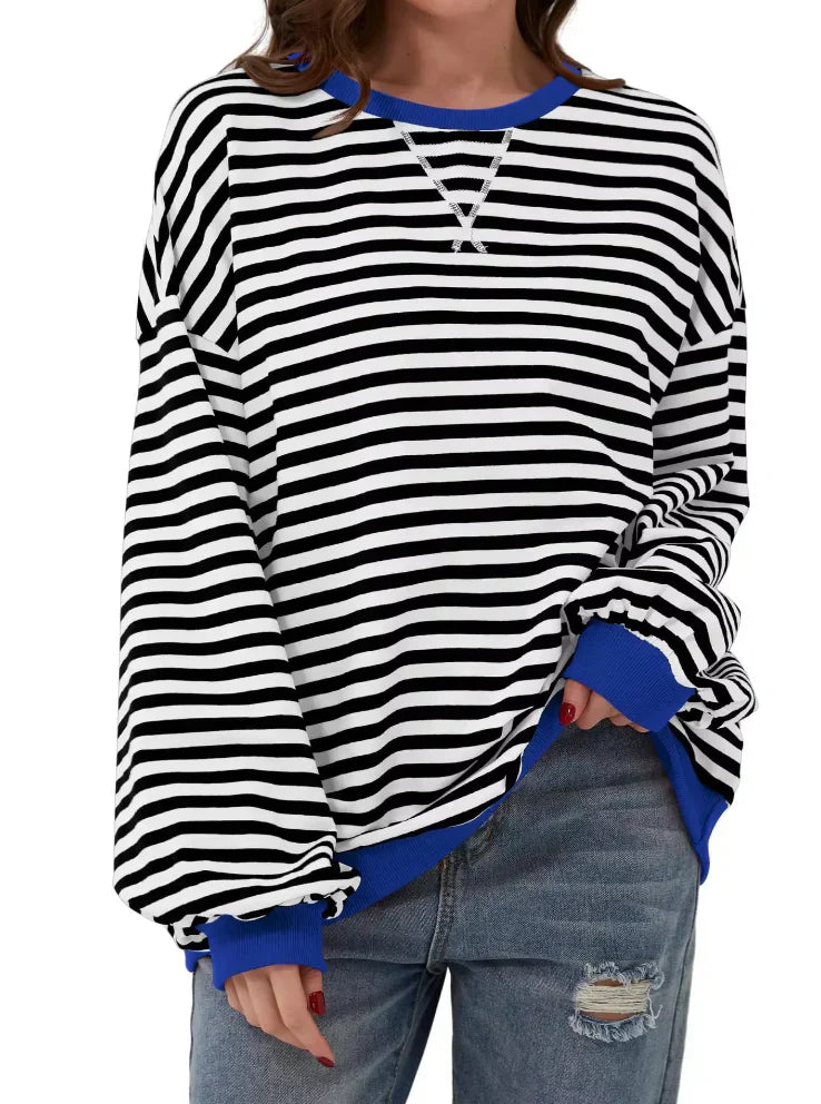 Dorian |Gestreifter Pullover für Frauen