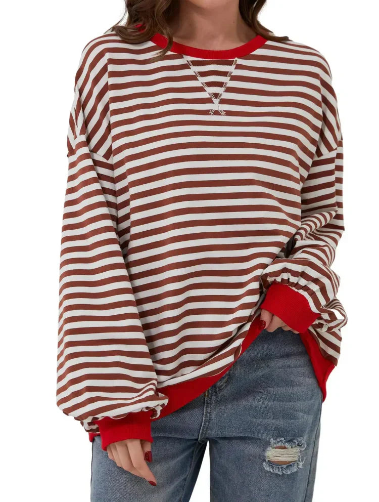 Dorian |Gestreifter Pullover für Frauen