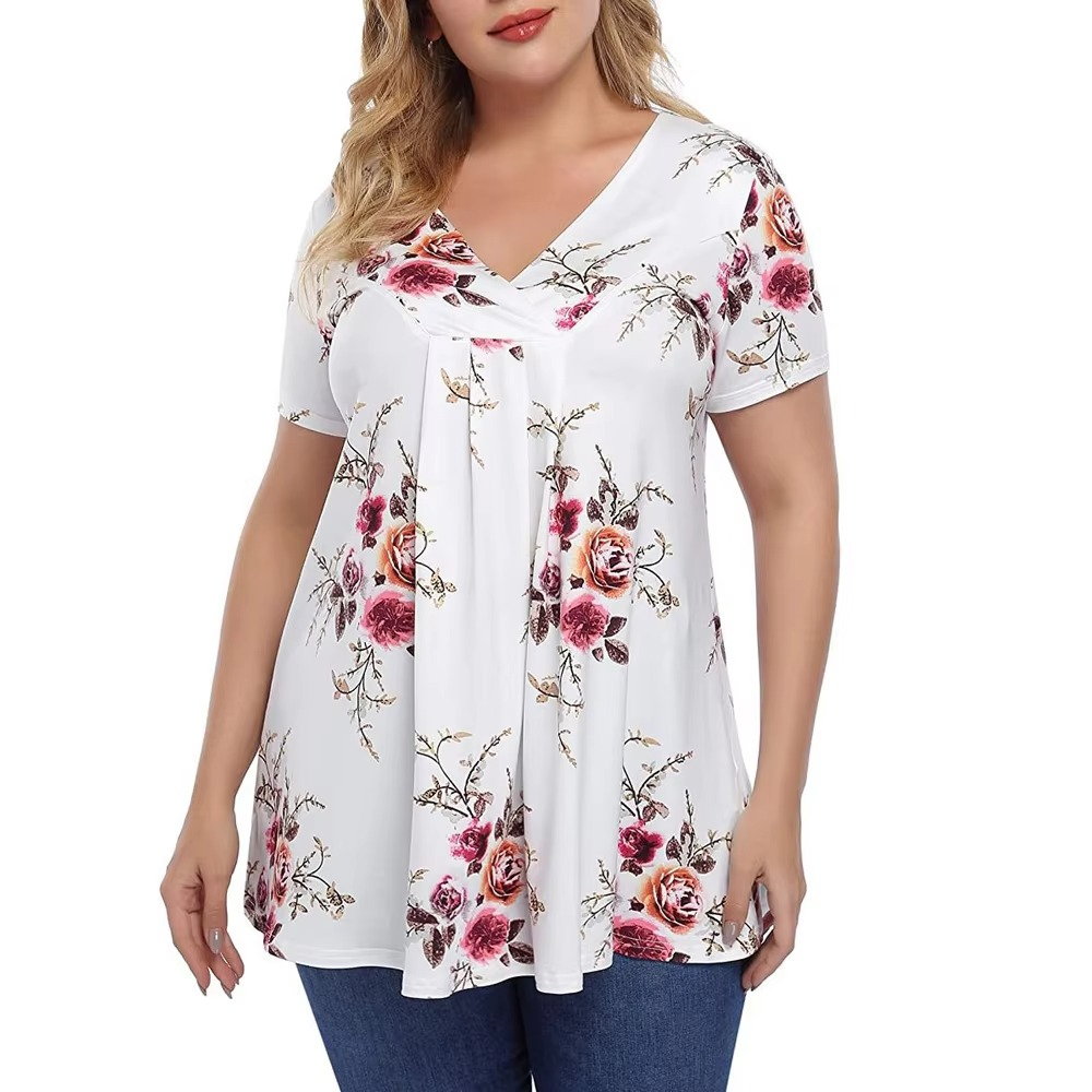 Roswitha® | Feminines Tunika-Top mit Faltenwurf