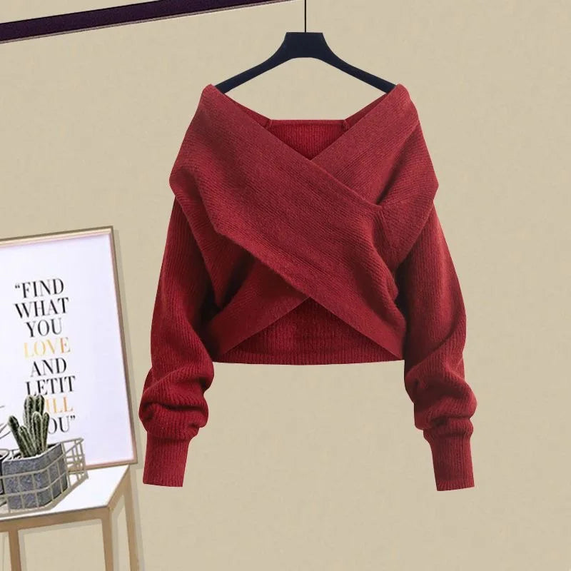 Klaudia | Einfacher und stilvoller Winterpullover