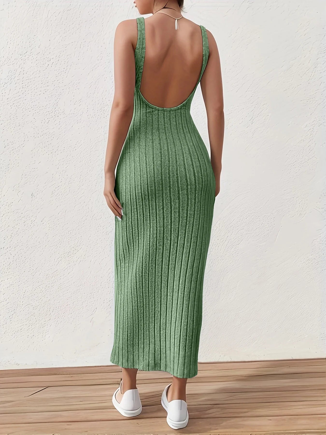 Aleen® | Rückenfreies Tank-Kleid