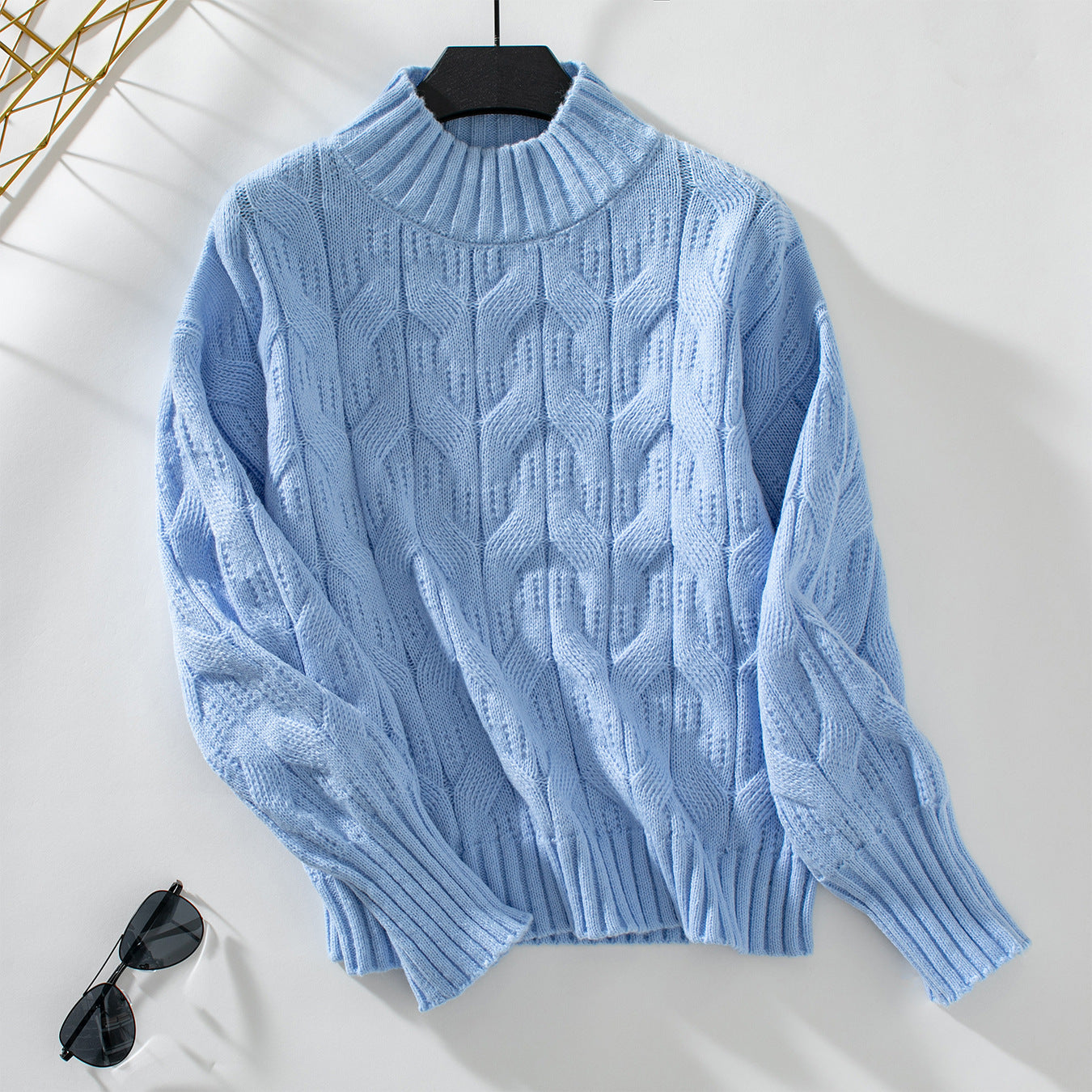 Fadi | Jersey Mujer Herbst Winter Mode Neue Pullover