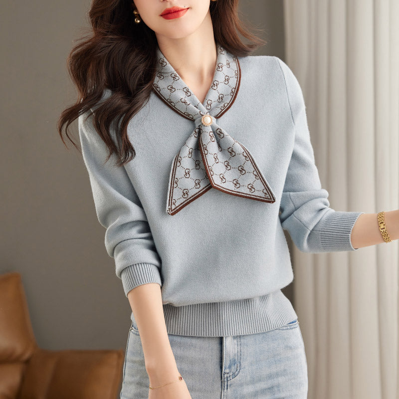 Milou | Dicker Strickpullover Einfache Mode Pullover für Damen
