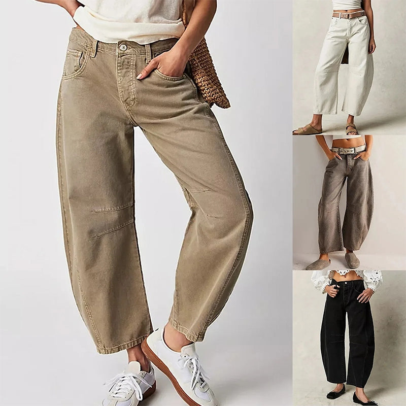 Alexa - Bequeme und stylische Damenjeans mit weitem Schnitt