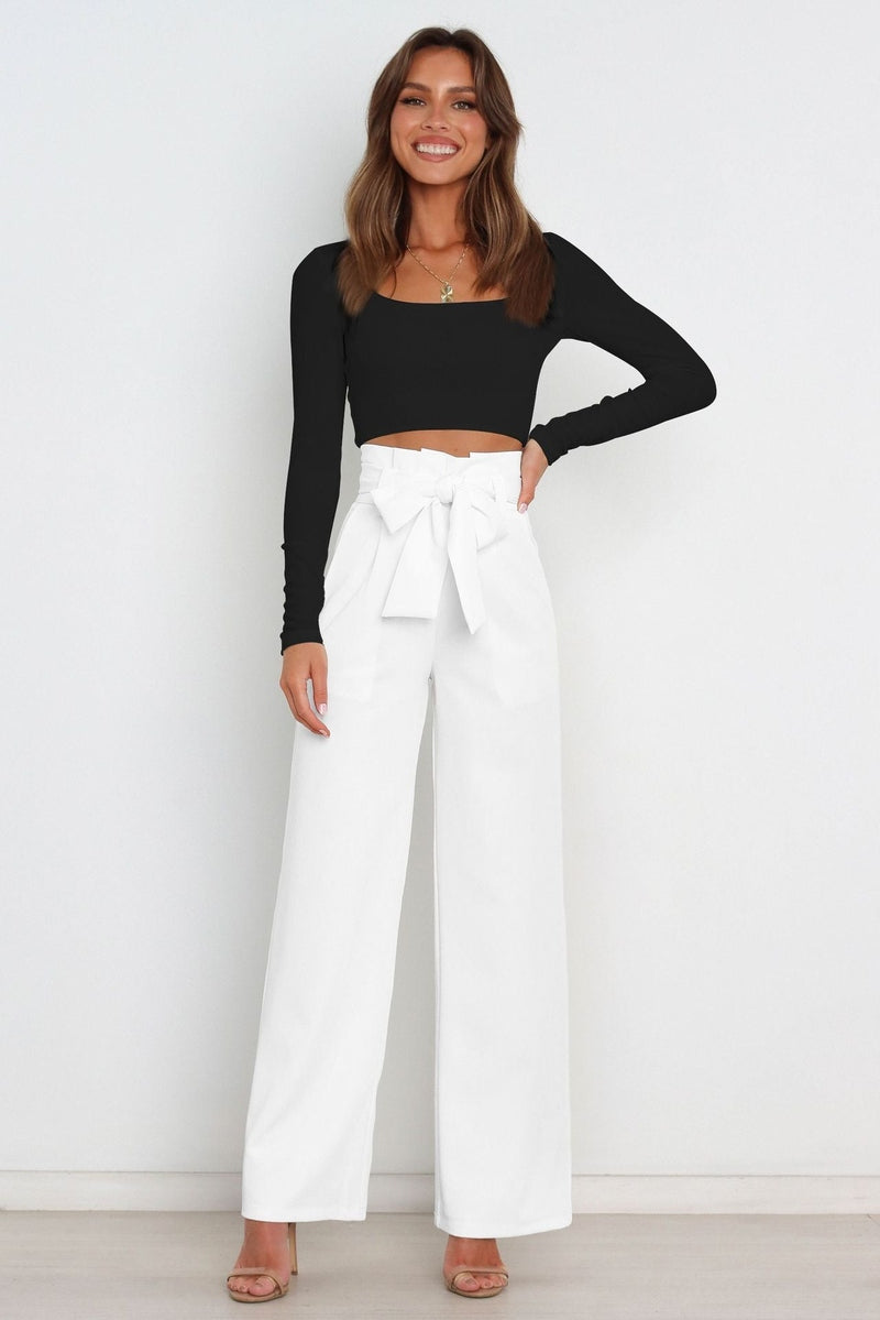 Jana - Stilvolle Damenhose mit hoher Taille und perfektem Sitz