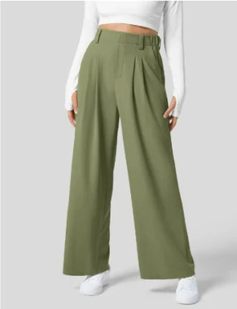 Mira - Bequeme High-Waist-Hosen für Damen mit praktischen Taschen