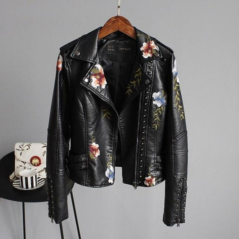 Sophie - Stilvolle Lederjacke für die moderne Frau