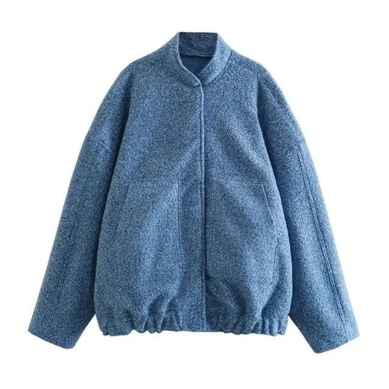 Viktoria - Stylische oversized Bomberjacke für Damen im Herbst und Winter