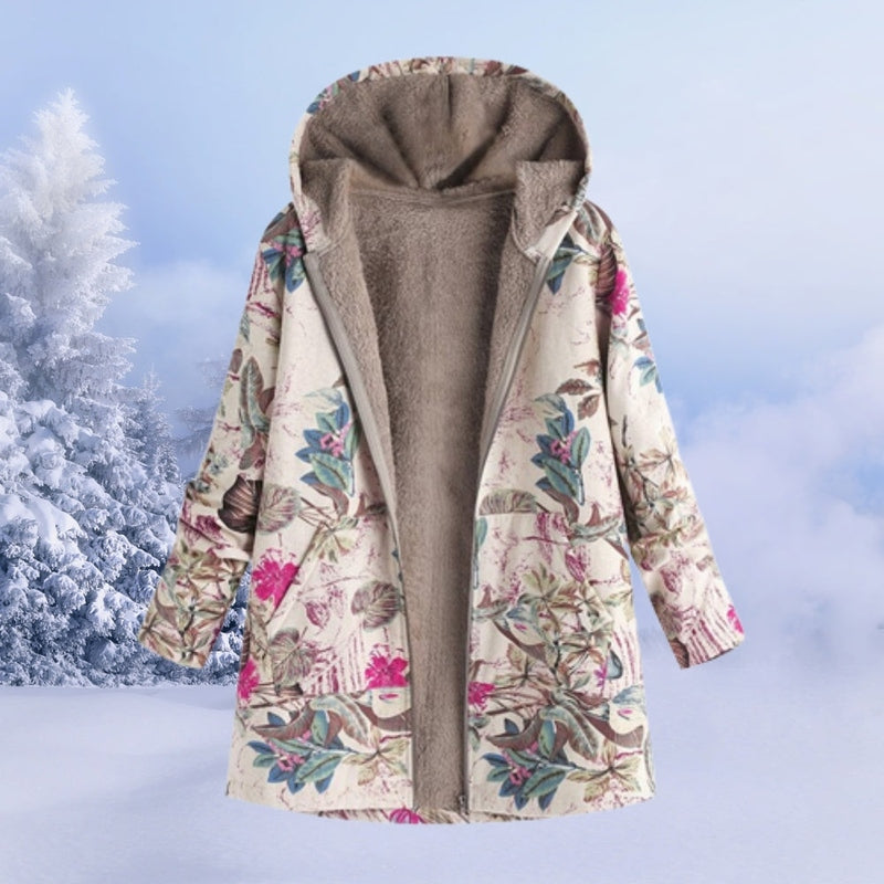 Zoe - Bequeme Kapuzenfleecejacke für kalte Wintertage