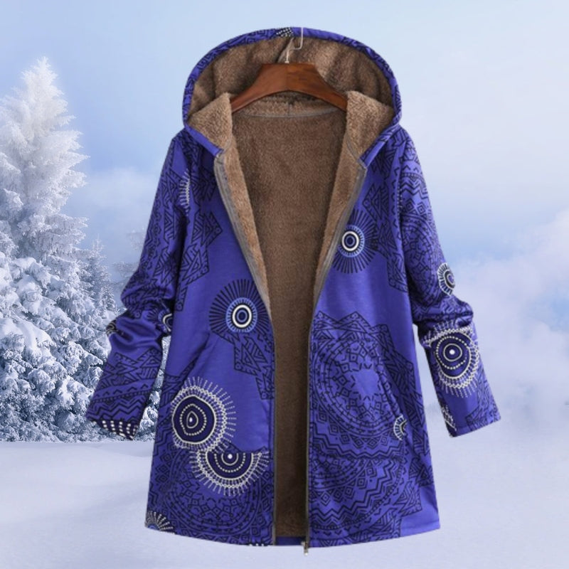 Zoe - Bequeme Kapuzenfleecejacke für kalte Wintertage