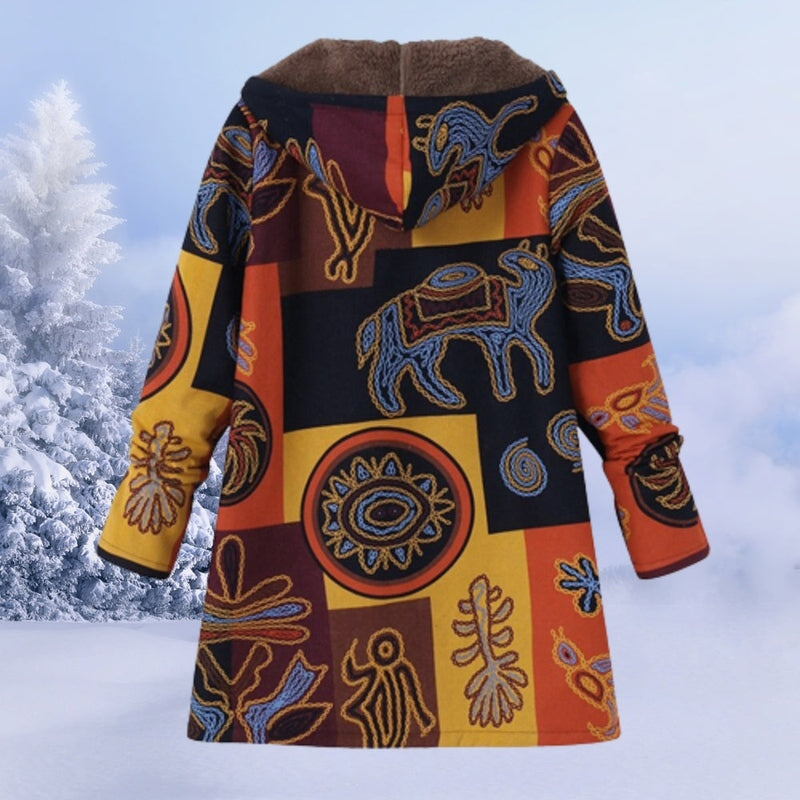 Zoe - Bequeme Kapuzenfleecejacke für kalte Wintertage