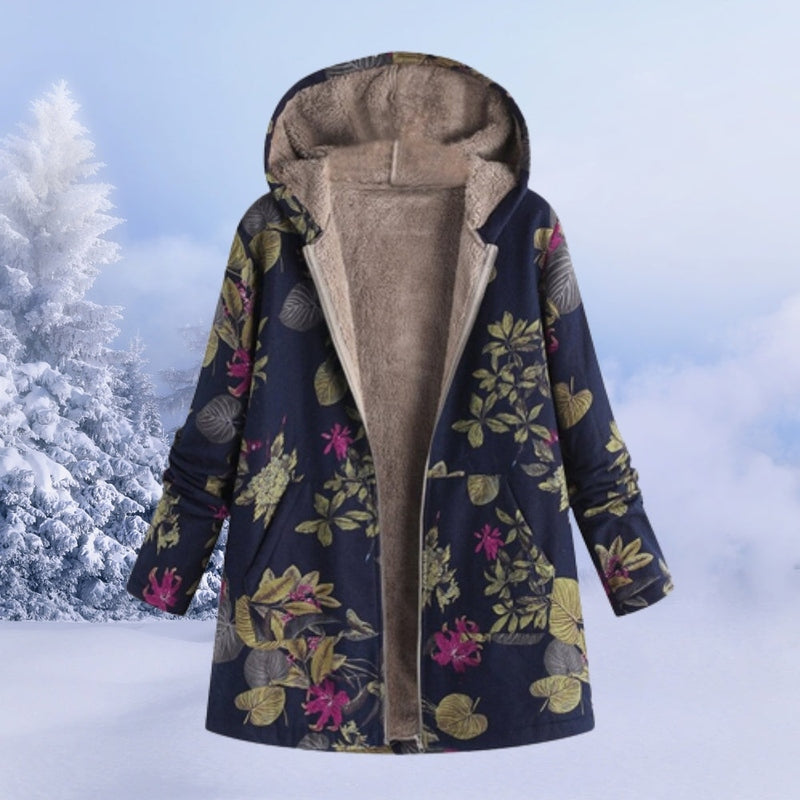 Zoe - Bequeme Kapuzenfleecejacke für kalte Wintertage