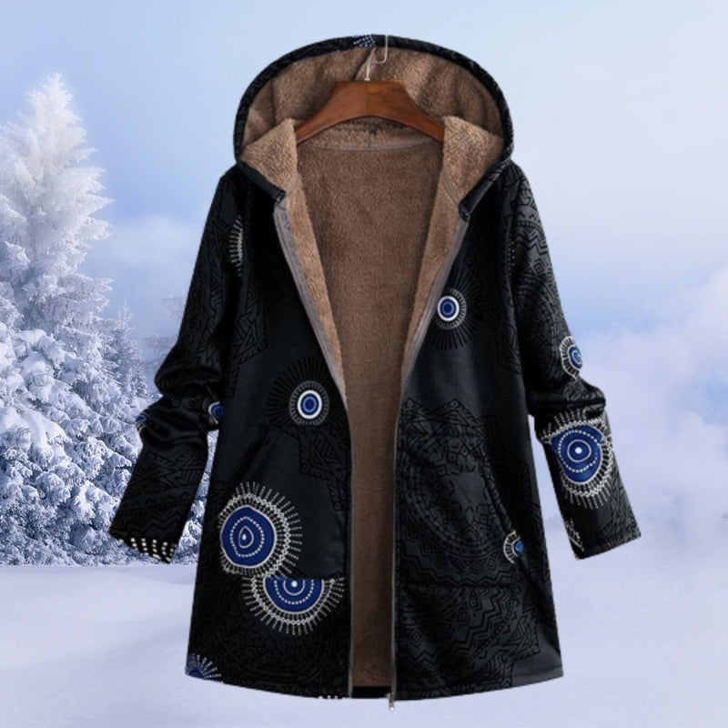 Zoe - Bequeme Kapuzenfleecejacke für kalte Wintertage