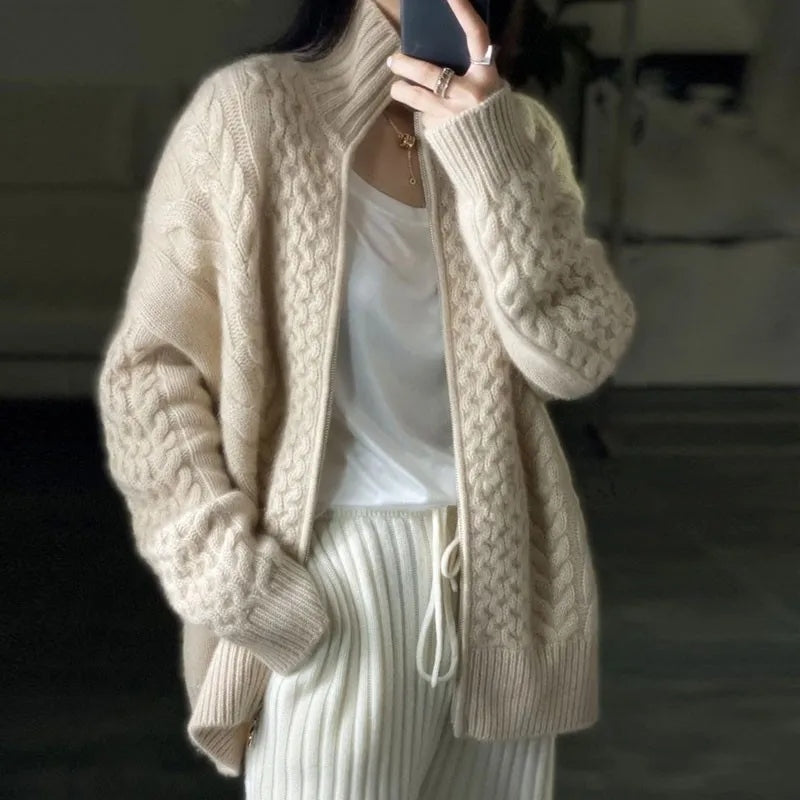 Romina - Luxuriöser Rollkragenpullover für stilbewusste Frauen
