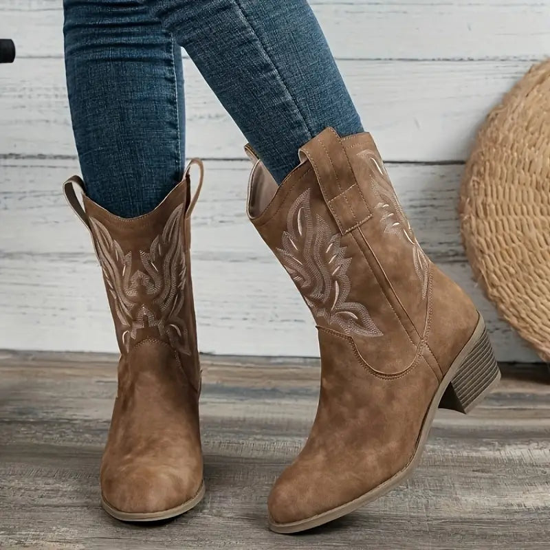 Lena - Stilvolle Damen-Cowboystiefel für ultimativen Komfort