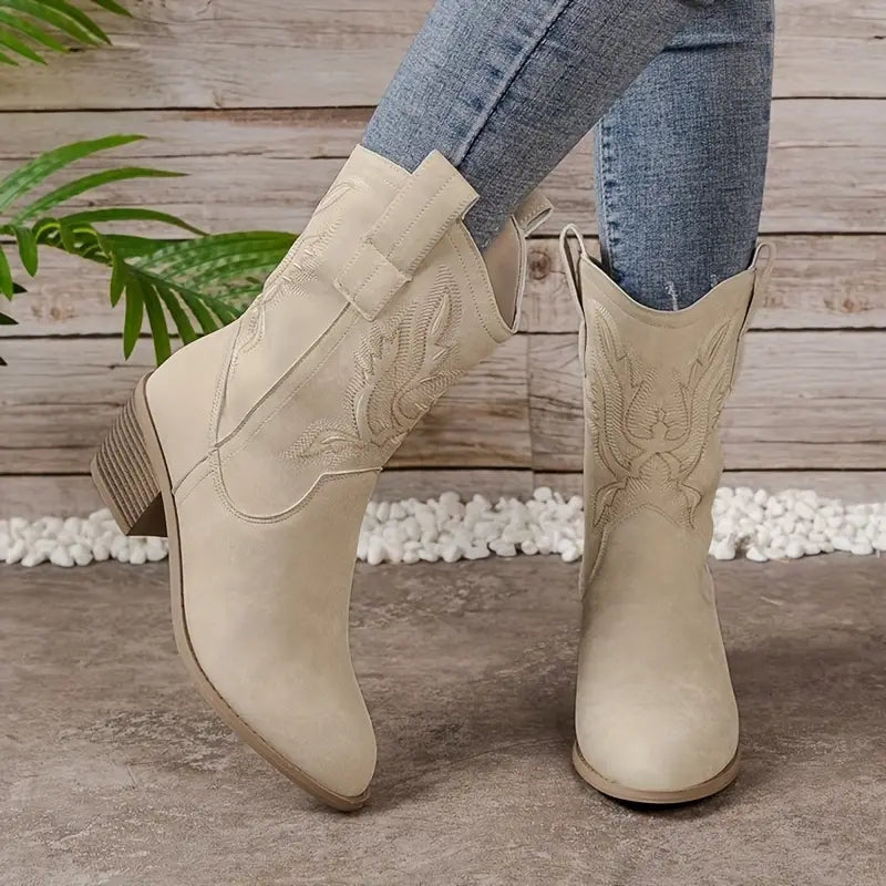 Lena - Stilvolle Damen-Cowboystiefel für ultimativen Komfort