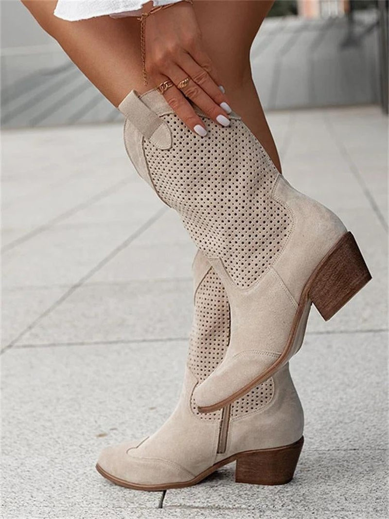 Mia - Stilvolle und atmungsaktive Cowboystiefel für Damen
