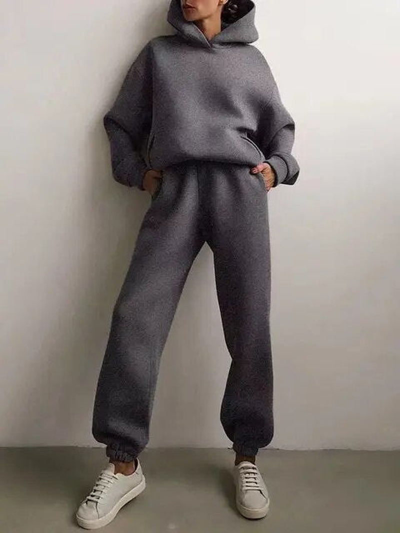 Elena - Modisches Oversized-Trainingsset für den perfekten Winterlook