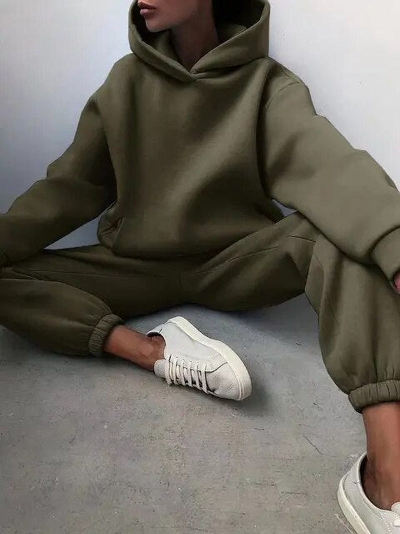 Elena - Modisches Oversized-Trainingsset für den perfekten Winterlook