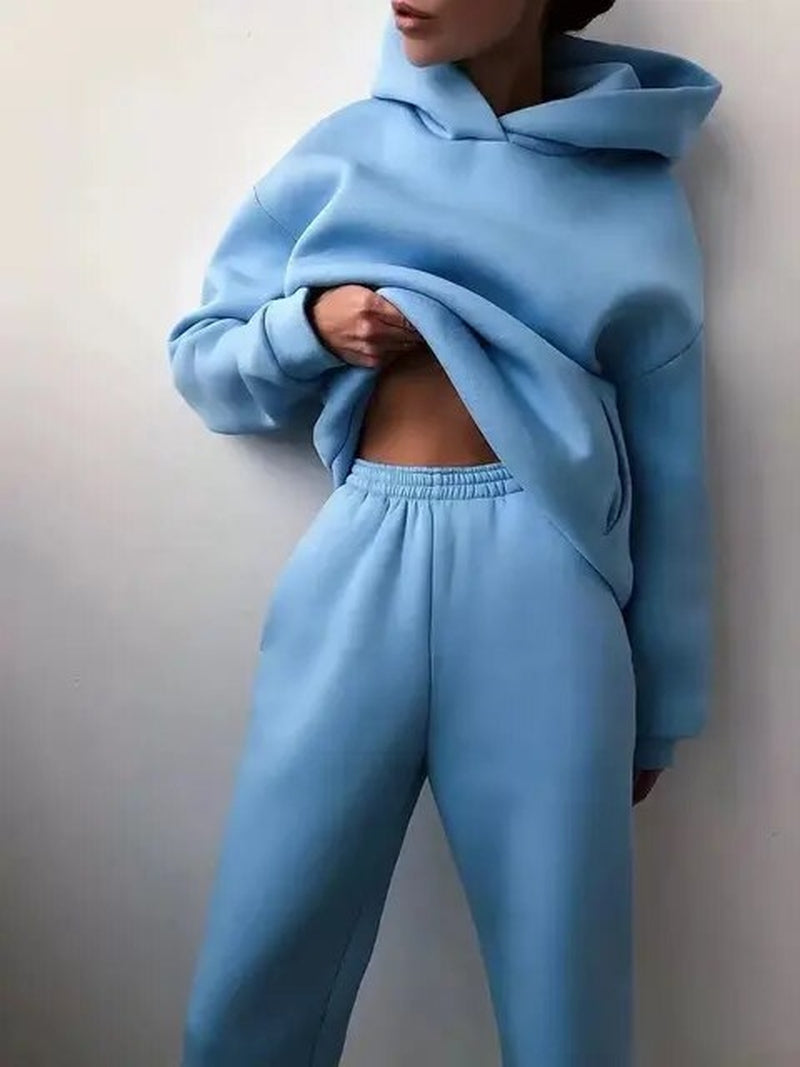Elena - Modisches Oversized-Trainingsset für den perfekten Winterlook