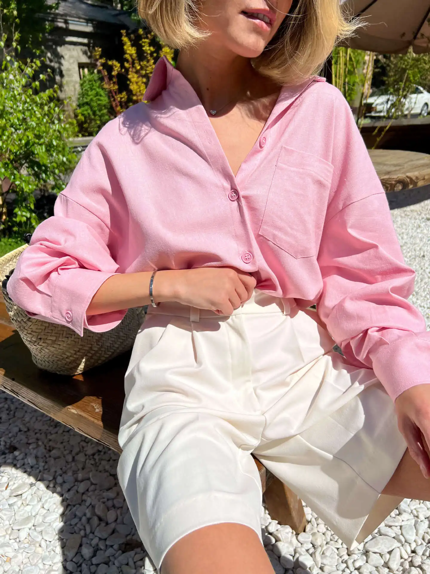 Bonafita Liese - Hoch taillierte Sommer-Shorts
