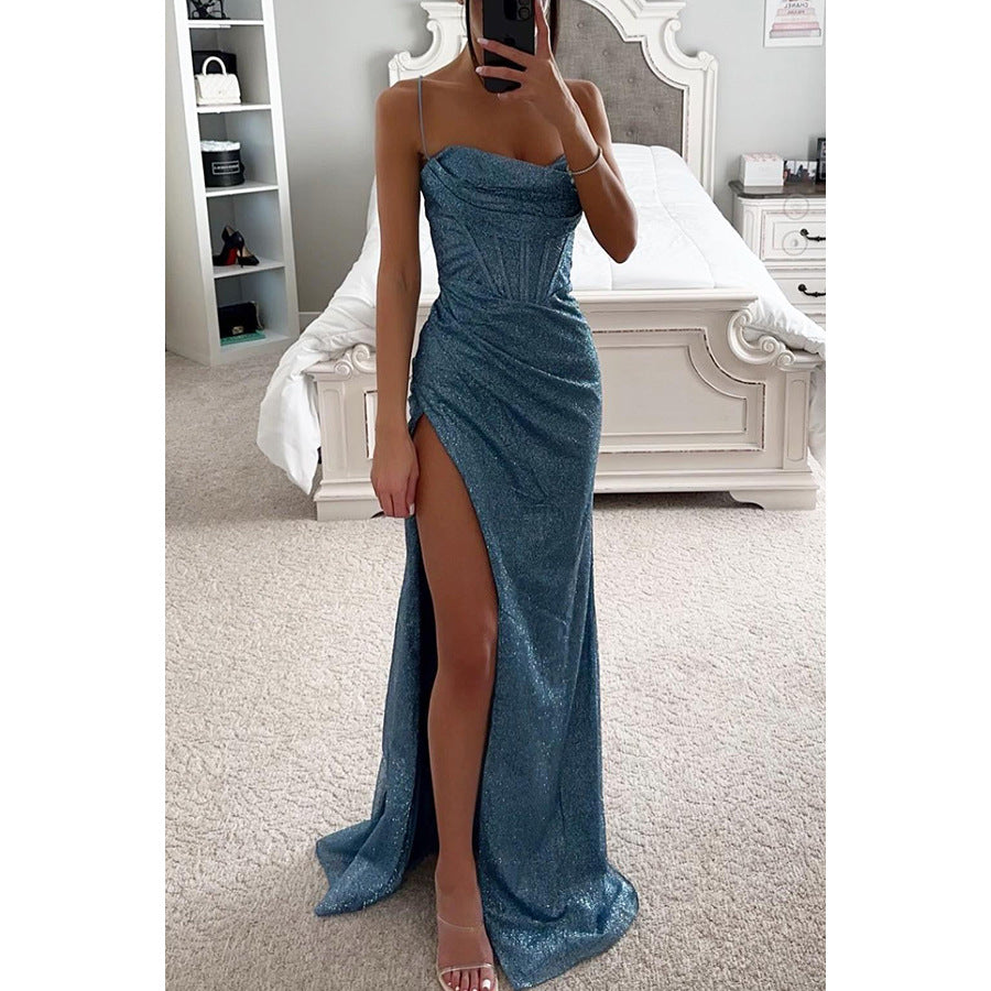 Tanya – Lässiges Damenkleid mit Schlitz