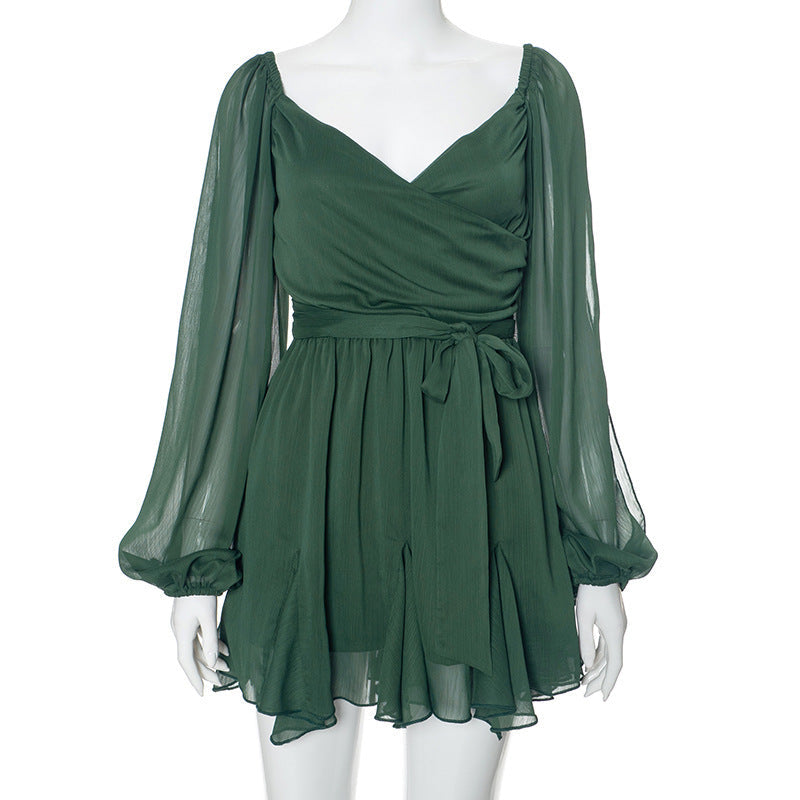 Phoebe – Schmal geschnittenes Damenkleid mit Uni-Farben