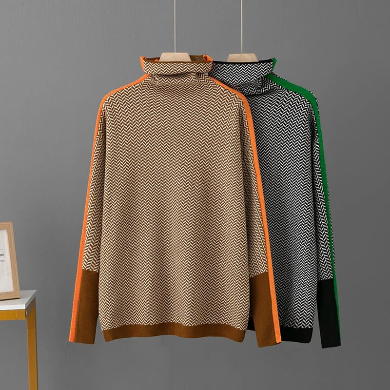 Delaina - Gemütlicher Rollkragenpullover