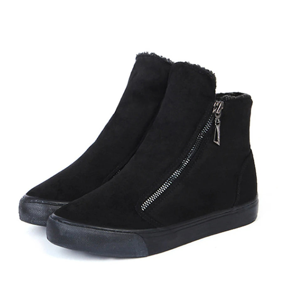 Elke® | Stylische Stiefeletten mit Reißverschluss