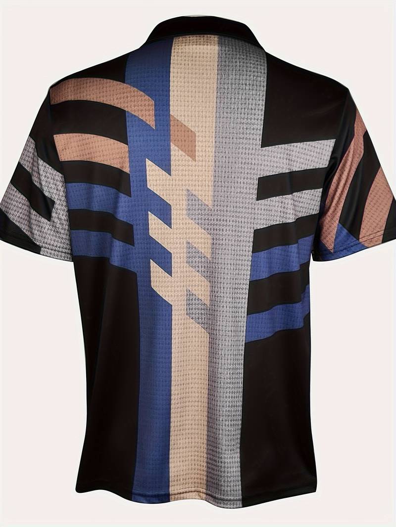 Lässiger Herren Polo im Vintage Stil