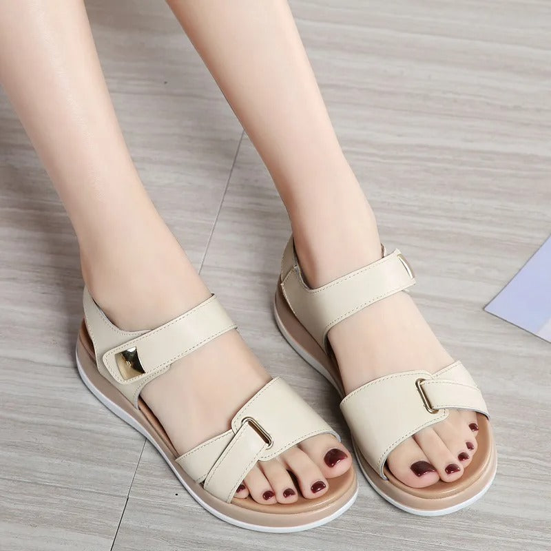 Lurenza® | Komfort-Sandalen mit verstellbarem Klettverschluss