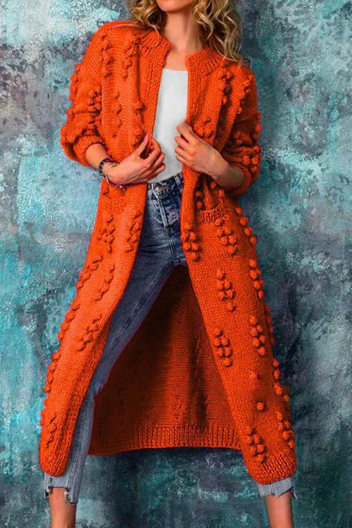 Dino | Elegante farbige Strickjacke