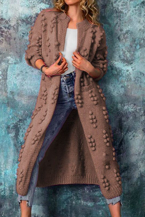 Dino | Elegante farbige Strickjacke