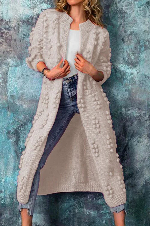 Dino | Elegante farbige Strickjacke