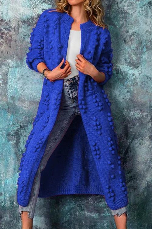 Dino | Elegante farbige Strickjacke