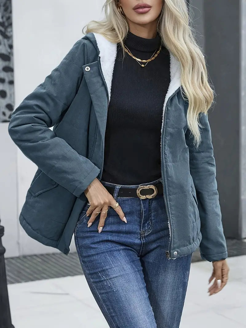 Tavi | Bequeme Kapuzenfleecejacke