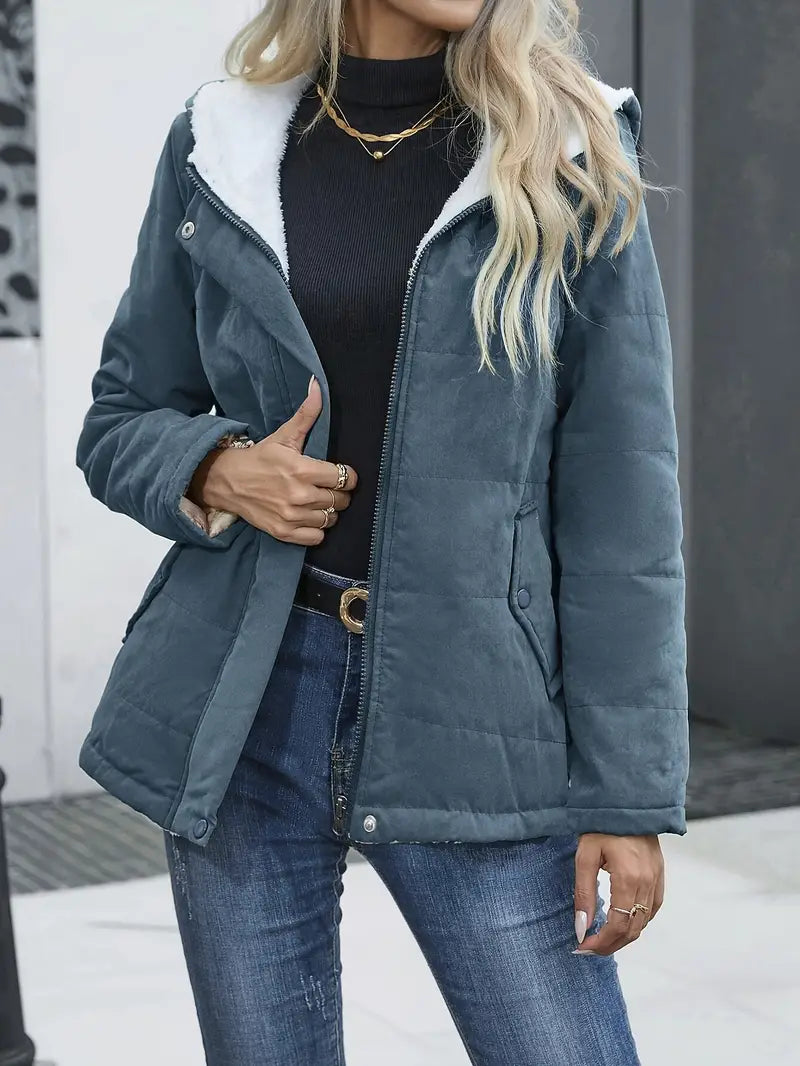 Tavi | Bequeme Kapuzenfleecejacke