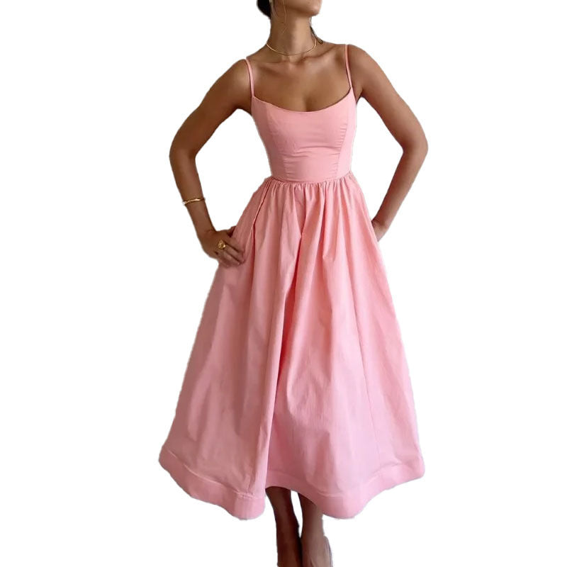Jasmine – Elegantes Trägerkleid für Damen