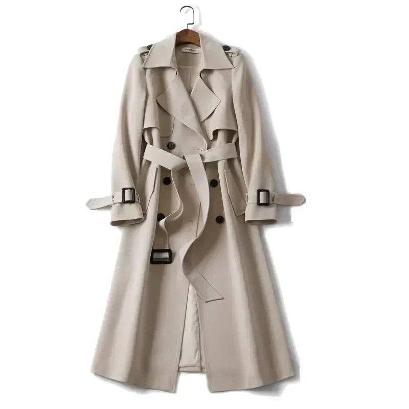 Eleanor - Klassischer Damen Trenchcoat mit Gürtel
