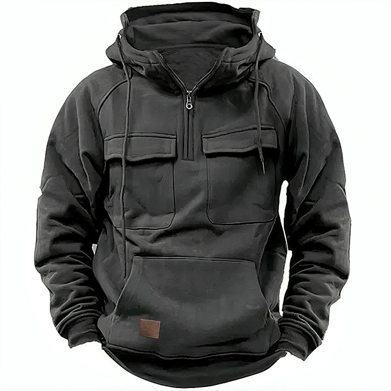 Michel™ - Weicher Wollwinterpullover mit Reißverschluss