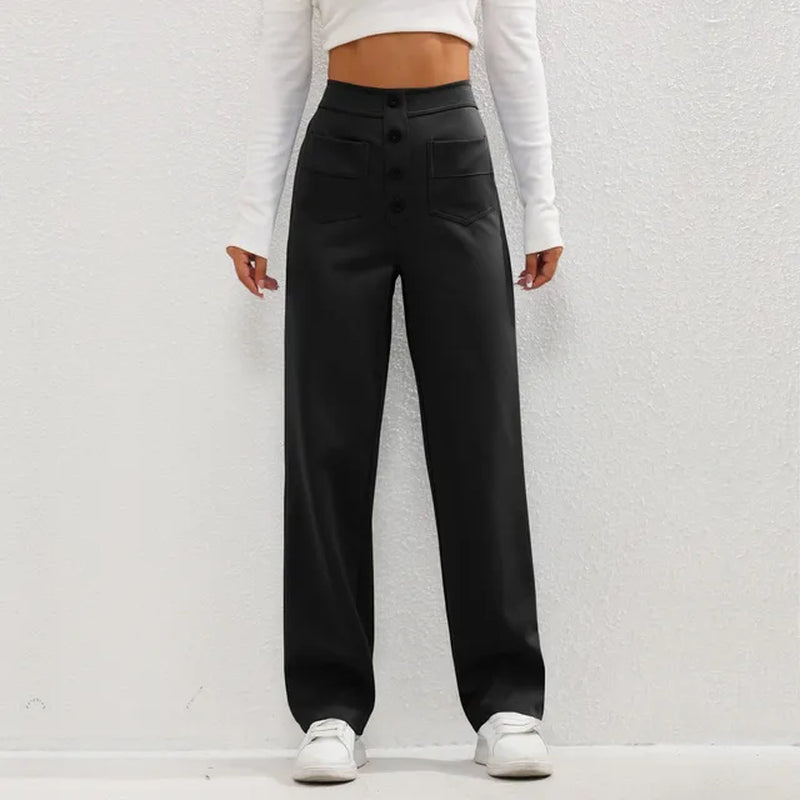 Bonafita Paulina Hochtaillierte Elastische Hose