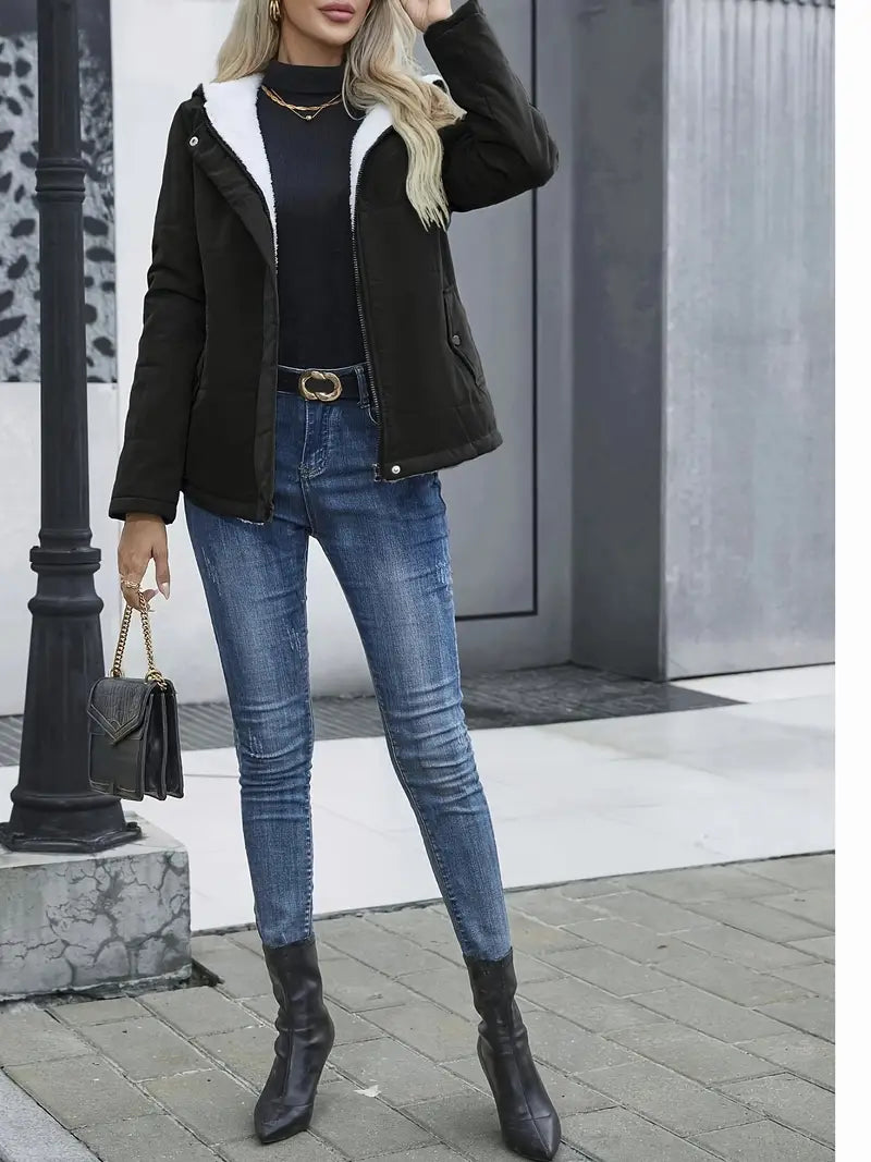 Tavi | Bequeme Kapuzenfleecejacke