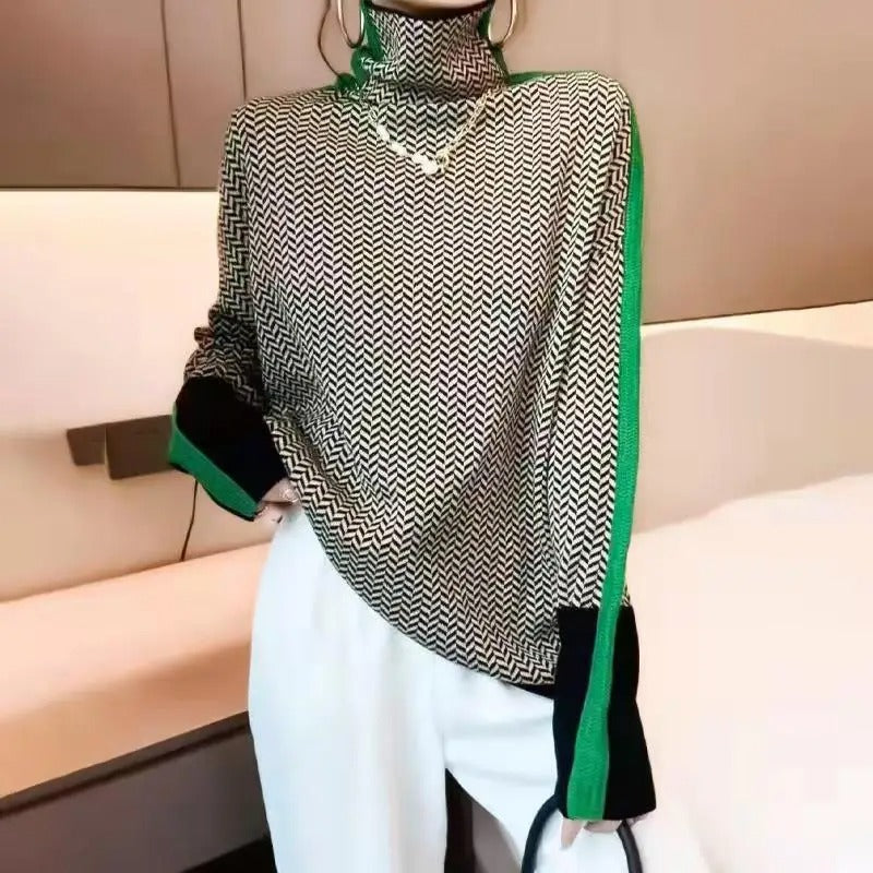 Delaina - Gemütlicher Rollkragenpullover
