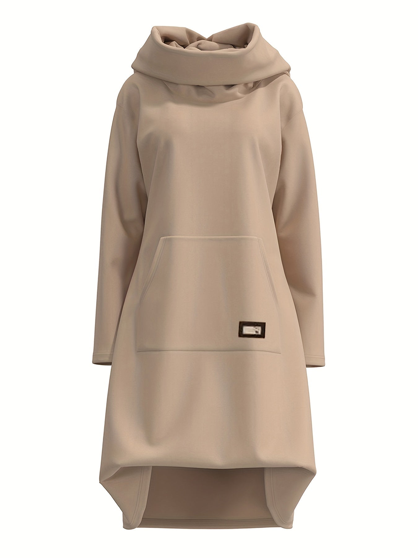 Nele | Lässiges Sweatshirt-Kleid mit Kapuze für Frauen aus weichem, kuscheligem Material
